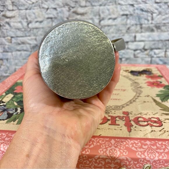 Vintage 1970s Pewter Creamer Colonial Style - Picture 2 of 6